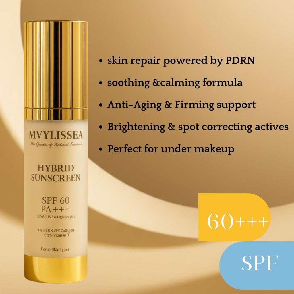 Hybrid Sunscreen SPF 60 PA+++Broad-Spectrum