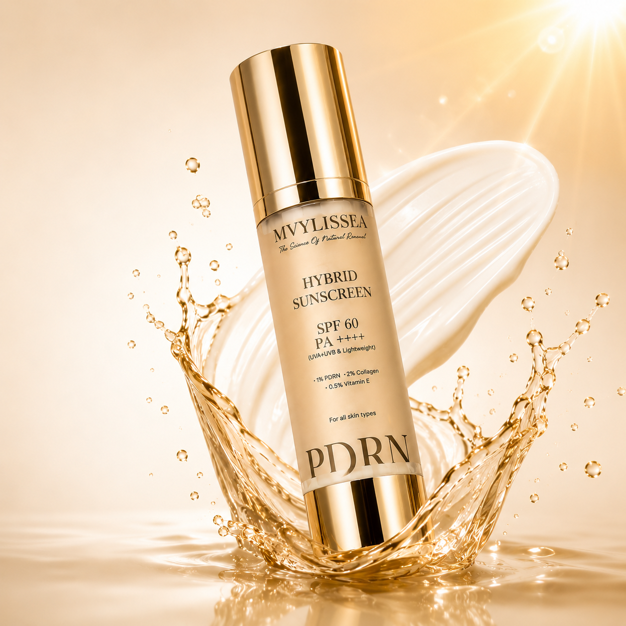 Hybrid Sunscreen SPF 60 PA+++Broad-Spectrum