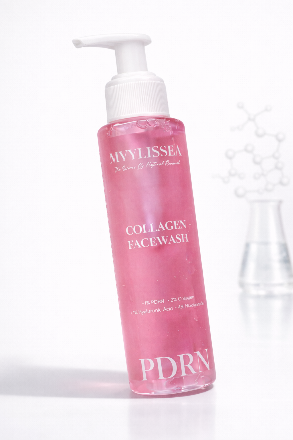 MVYLISSEA Collagen Facewash ,Hydrating Cleanser with PDRN, Collagen & Niacinamide